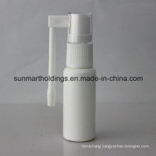 White PP Medicine Oral Sprayer Pump with PE Bottle